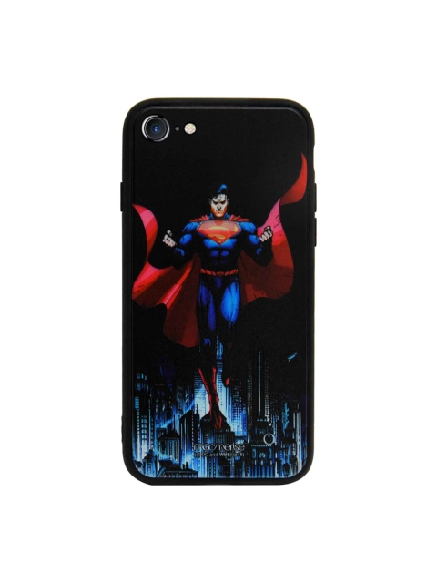 

macmerise Blue & Red DC Comics Metropolis Savior Lumous iPhone 7 Back Case