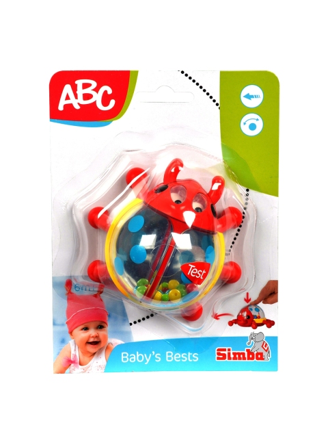 

ABC Kids Red & Yellow Jumping Beetle Rattle Toy