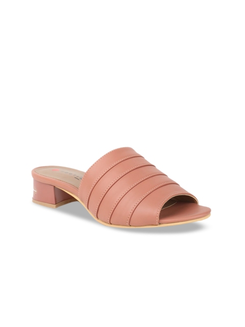 

Footin Women Pink Solid Heels