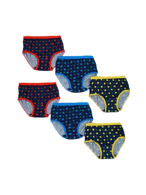 

Red Rose Girls Pack Of 6 Assorted Basic Briefs BABY
