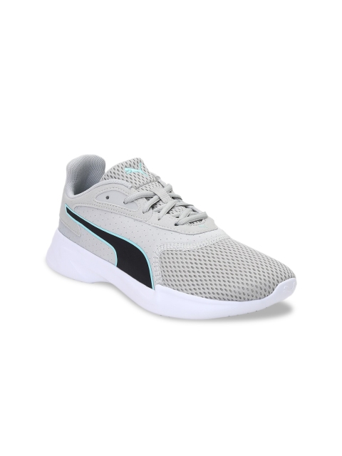 

Puma Women Grey Leather Running Shoes