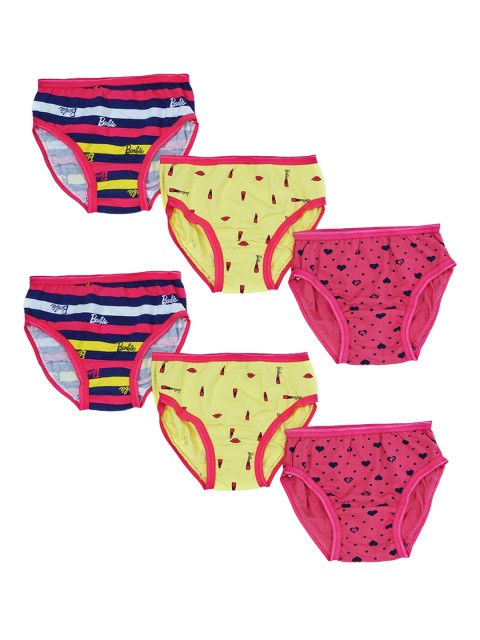 

Red Rose Girls Pack of 6 Assorted Basic Briefs BABY-29-28