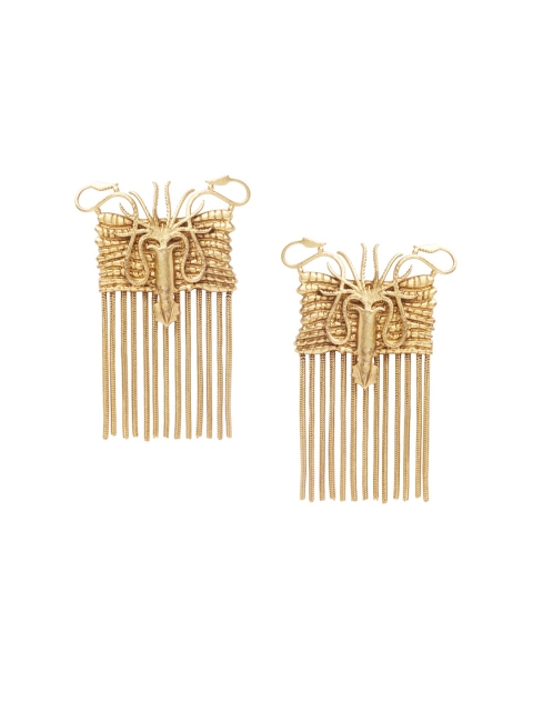 

Masaba Gold-Plated Quirky Drop Earrings