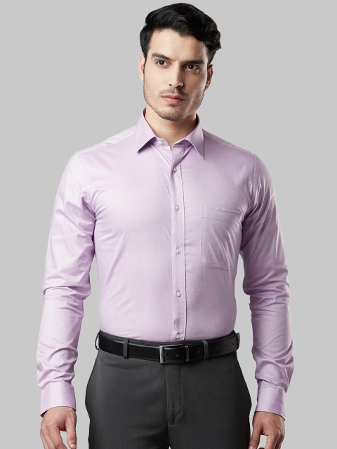 

Raymond Men Lavender Slim Fit Solid Formal Shirt