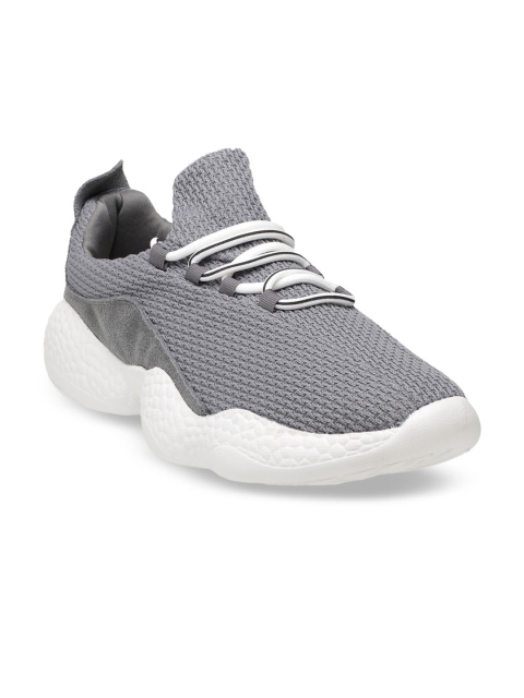 

Carlton London sports Men Grey Memory Foam Sneakers