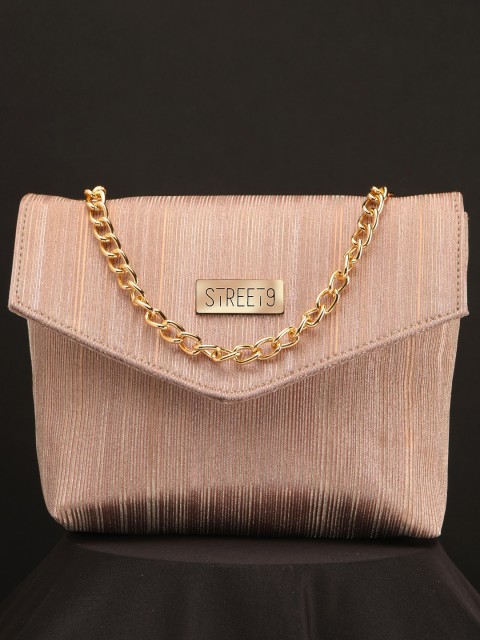 

STREET 9 Pink Solid Purse Clutch
