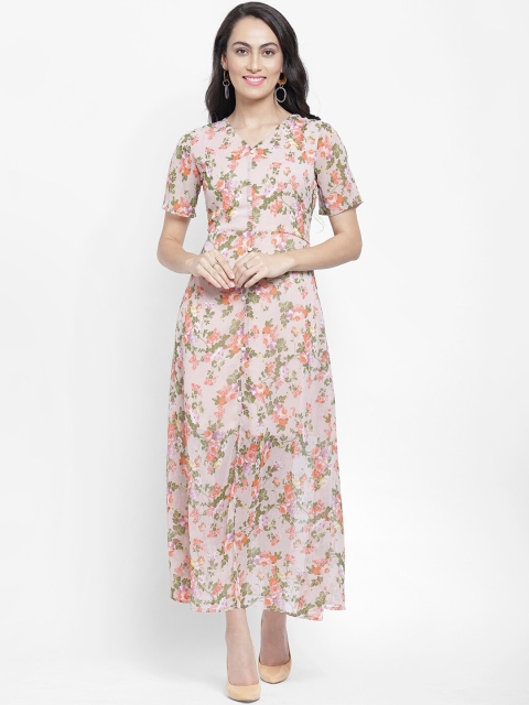 

NIXX Women Multicoloured Printed Maxi Dress, Multi