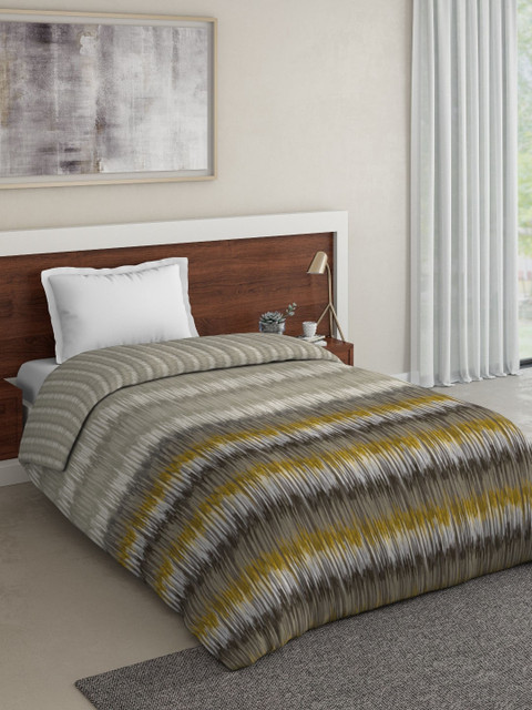 

DDecor Grey Abstract Mild Winter 150 GSM Single Bed Comforter