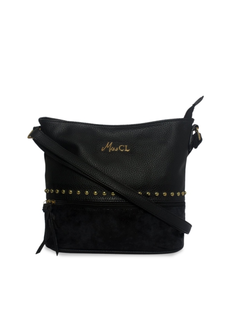 

Miss CL Black Solid Sling Bag