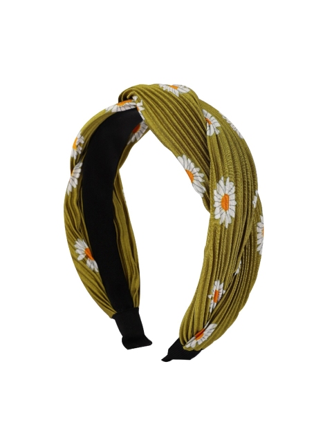

Bellofox Women Olive Green Sunflowers Hairband