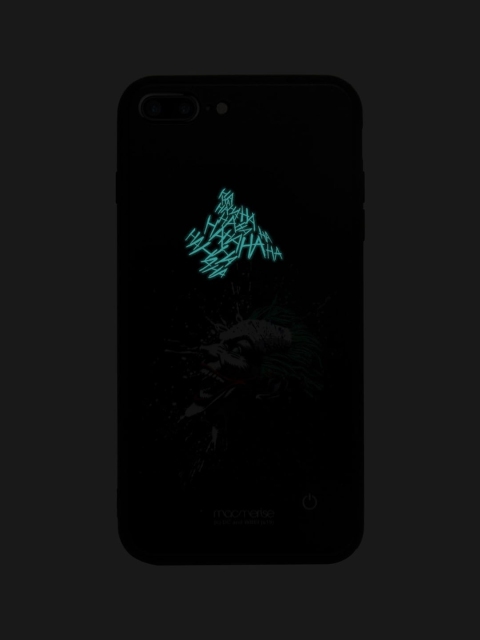 

macmerise Black & Green Sinister Joker Laugh Lumous iPhone 7 Plus Cover