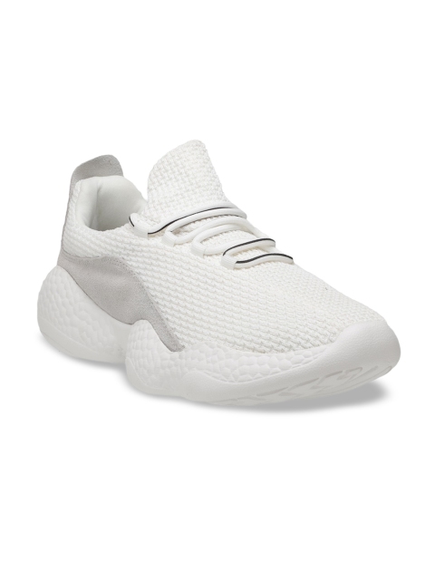 

Carlton London sports Men White Memory Foam Sneakers