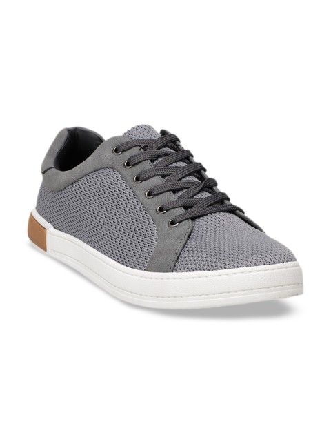 

Carlton London sports Men Grey Memory Foam Sneakers