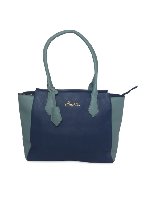

Miss CL Navy Blue Solid Shoulder Bag