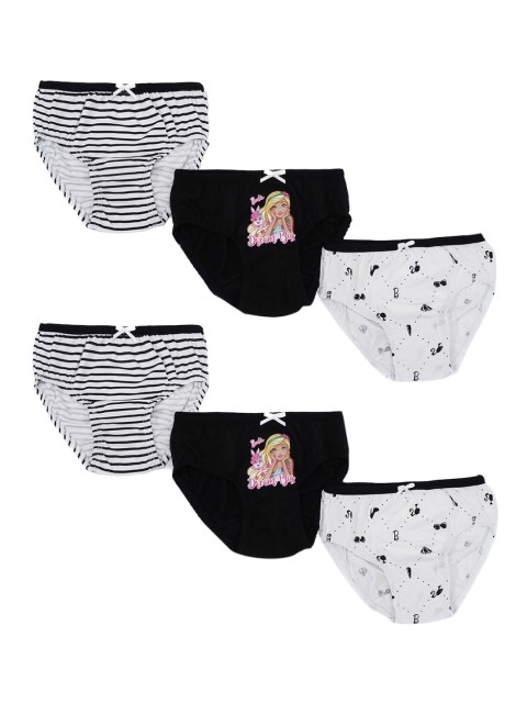 

Red Rose Girls Pack Of 6 Assorted Basic Briefs BABY-61-28