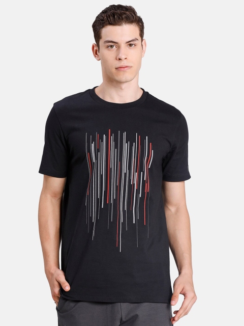 

PUMA Motorsport Men Black Printed Round Neck T-shirt
