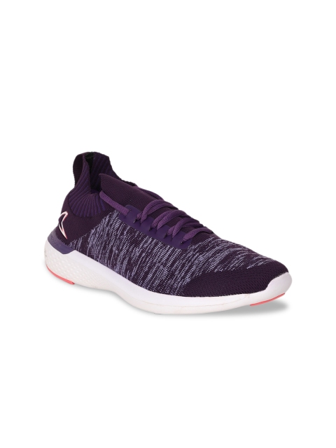 

Power Women Purple Woven Design Sneakers