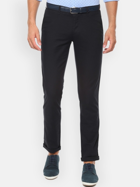 

Louis Philippe Sport Men Black Slim Fit Solid Regular Trousers
