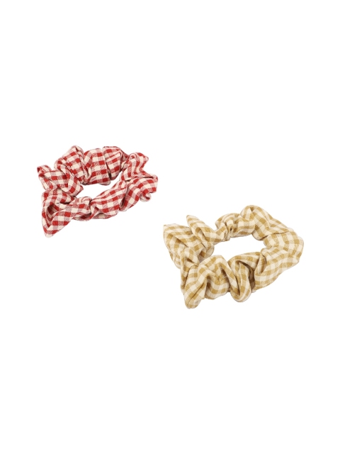 

Bellofox Set of 2 Ponytail Holders, Red