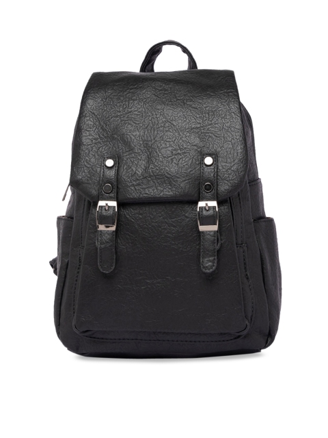 

Satchel Bags Women Black Solid Backpack