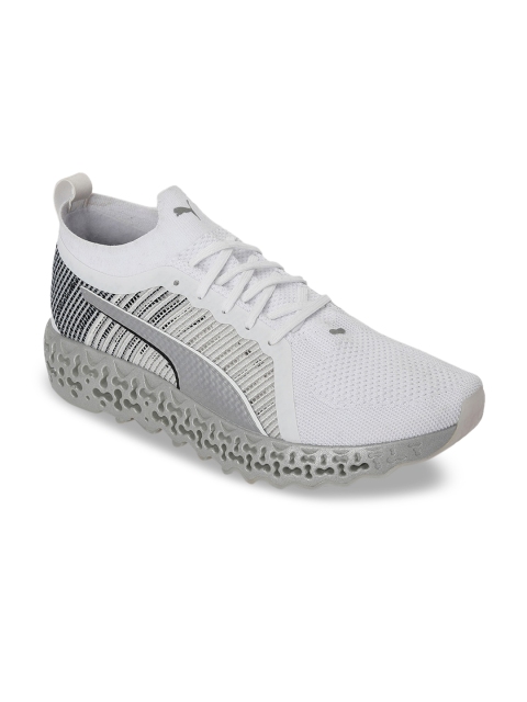 

Puma Men White Textile Calibrate XETIC Running Shoes