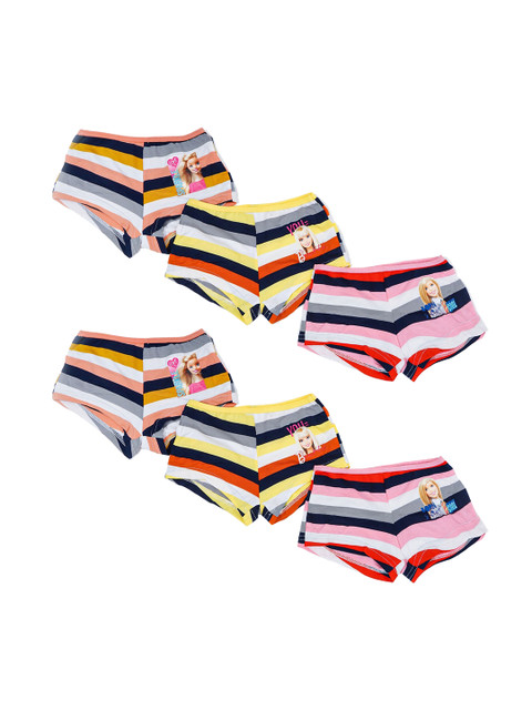 

Red Rose Girls Pack of 6 Assorted Basic Briefs BABY-134-28