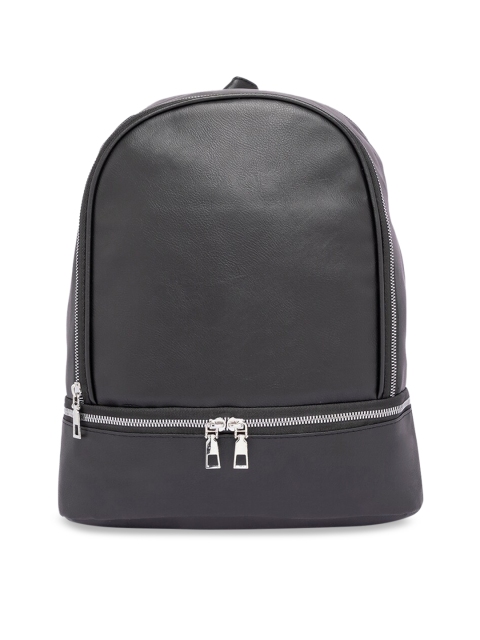 

Satchel Bags Women Black Solid Backpack