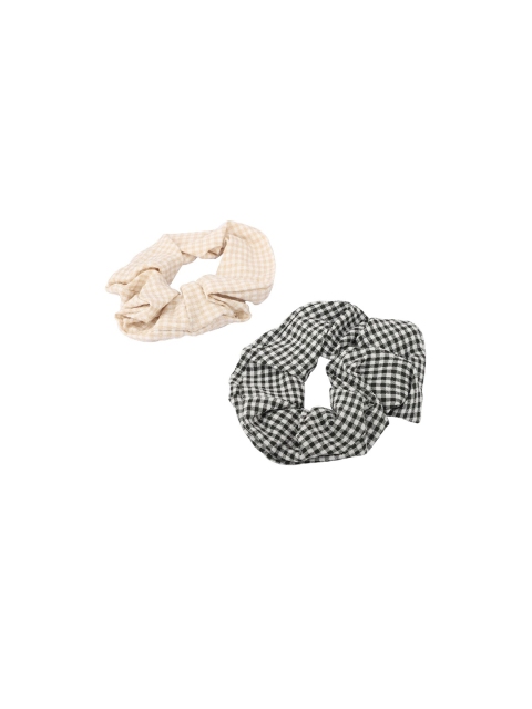 

Bellofox Women Set of 2 Ponytail Holders, Black