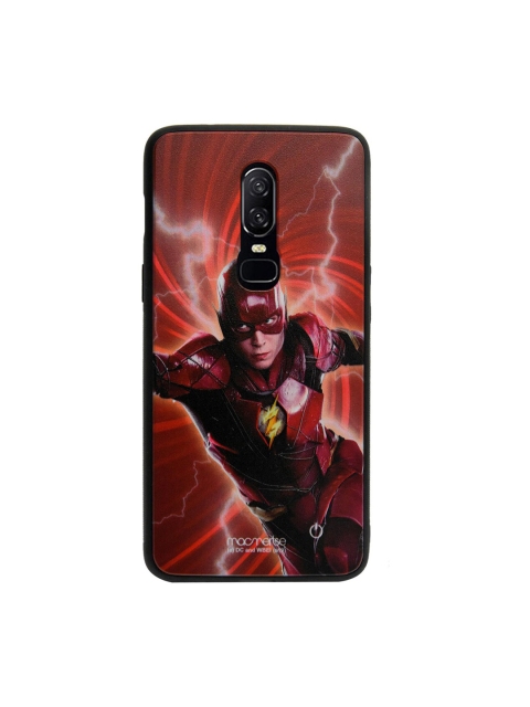 

macmerise Black & Red Lightspeed Flash Lumous Oneplus 6 Case