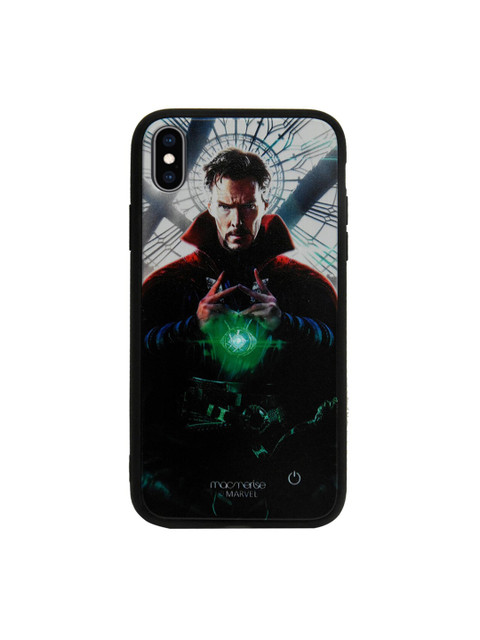 

macmerise Green & Black Lumous Eye of Agamotto iPhone XS Max Phone Cover