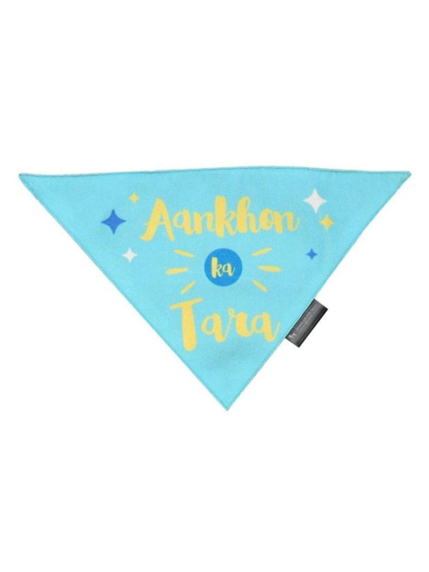 

Heads Up For Tails Blue Akhon Ka Tara Print Dog Bandana
