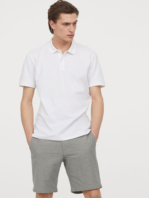 

H&M Men Green Chino shorts