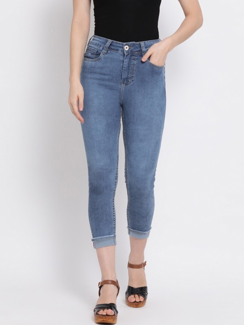 

Code 61 Women Blue Skinny Fit High-Rise Clean Look Stretchable Jeans