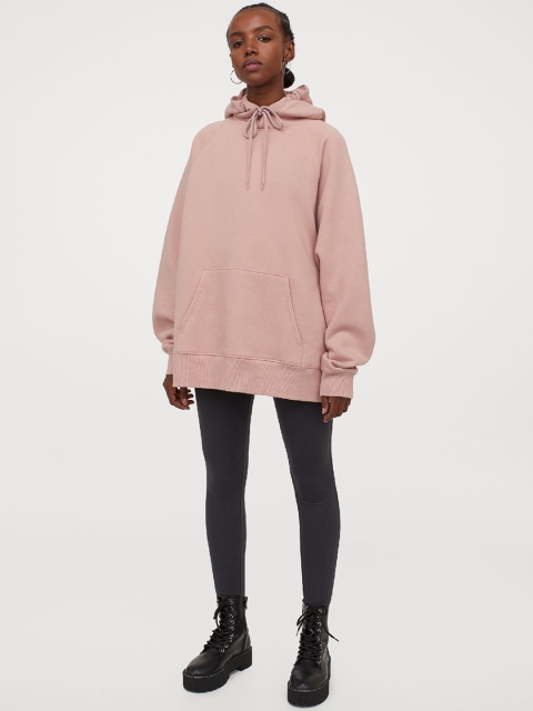 H&M Women Grey Cotton Leggings