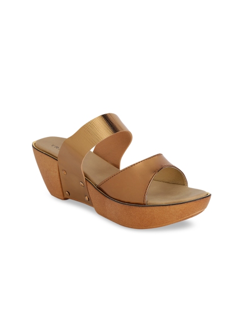 

TRASE Women Brown Solid Heels