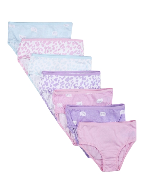 

The Childrens Place Girls Pack Of 7 Assorted Basic Briefs 25161801060