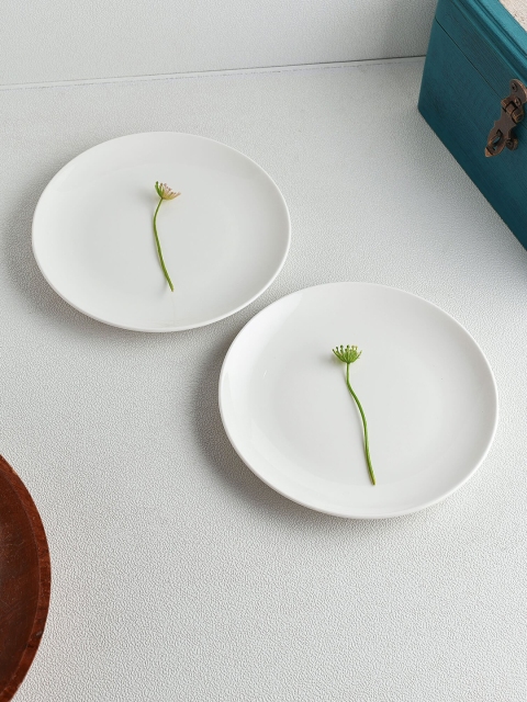 

Ariane White Set of 2 Fine Porcelain Classic Urmi Quater Plates