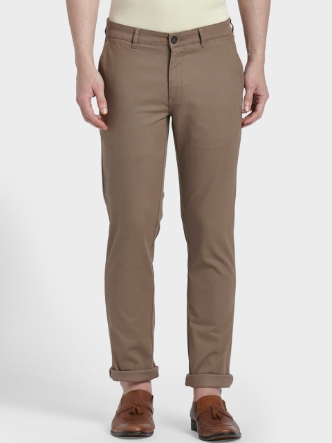 

ColorPlus Men Khaki Regular Fit Solid Chinos