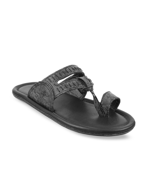

WALKWAY Men Black Sandals