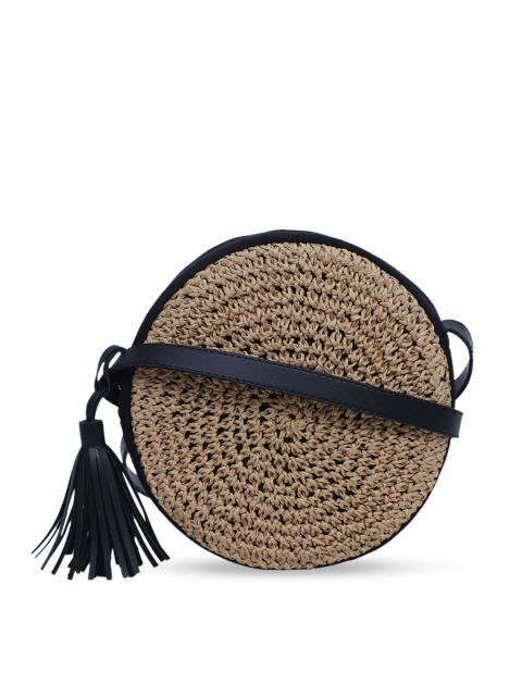 

Diwaah Beige Solid Sling Bag