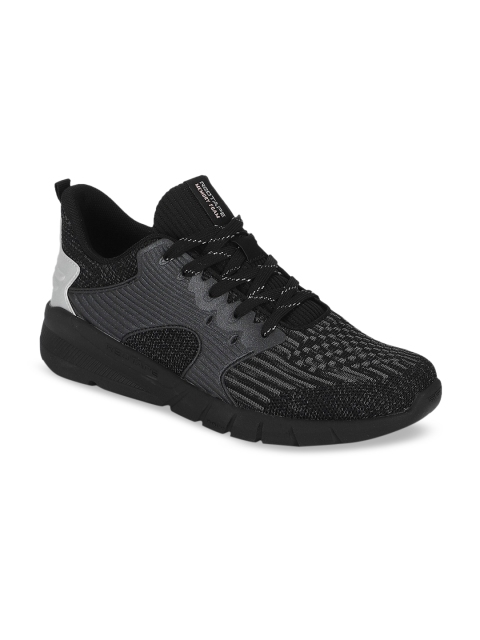 

Red Tape Women Black Textile Walking Shoes