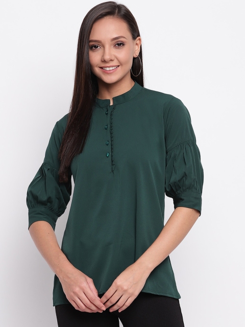 

Mayra Women Green Solid Top
