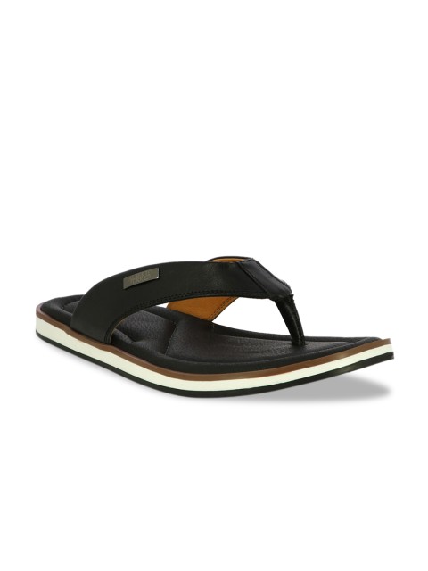 

Alberto Torresi Men Black Solid Slip-On