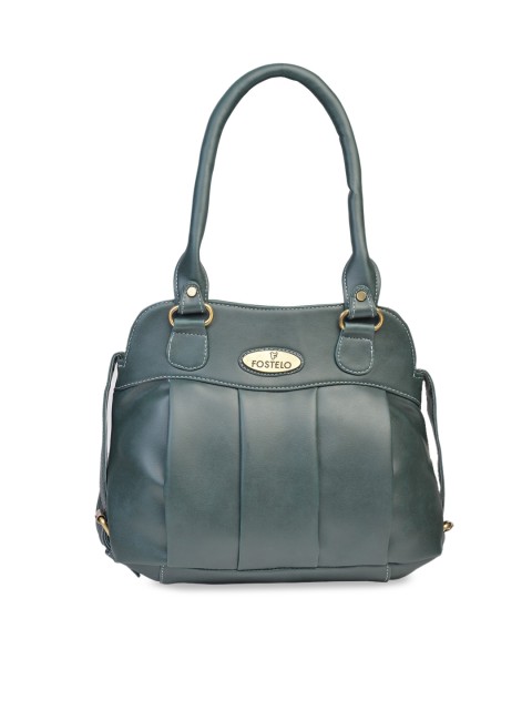 

Fostelo Green Solid Shoulder Bag
