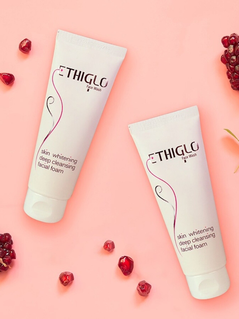 

ETHIGLO Unisex White Pack of 2 Face Wash 200ml
