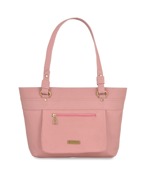 

Fostelo Pink Solid Shoulder Bag