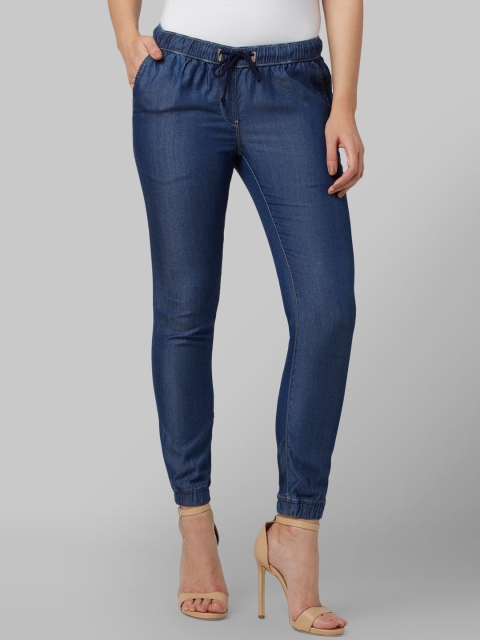 

Park Avenue Woman Women Blue Regular Fit Mid-Rise Clean Look Jeans