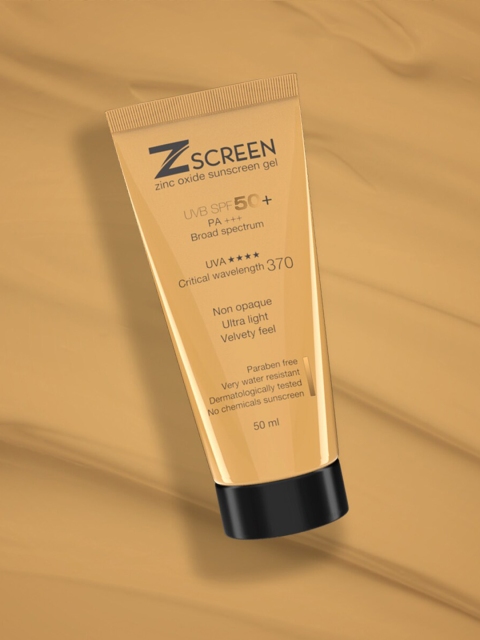 

ZSCREEN Cream-Coloured Zinc Oxide Sunscreen Gel 50 ml
