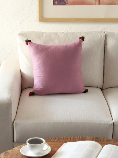 

House This Purple Single Solid Square Cushion Covers