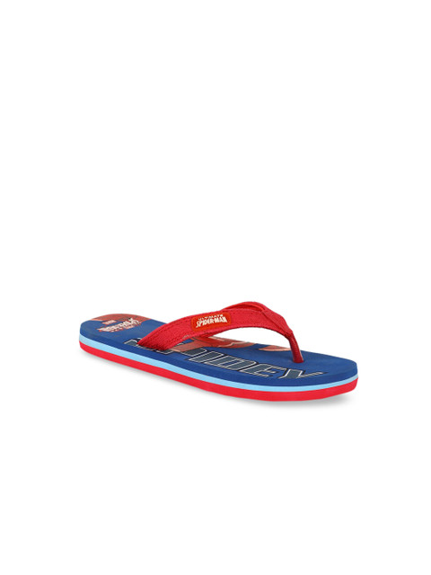 

Disney Boys Blue & Red Spider Man Printed Thong Flip-Flops